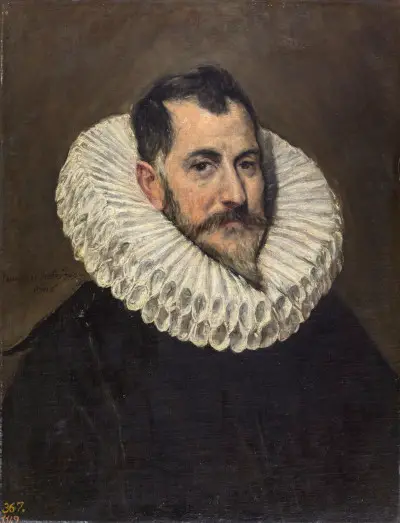 Portrait of a Gentleman (1600-1605) El Greco